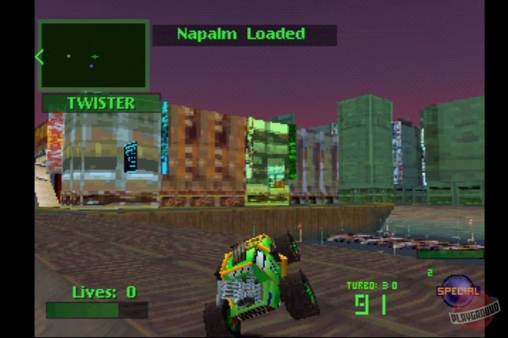 Скриншот из игры Twisted Metal 2 - 3