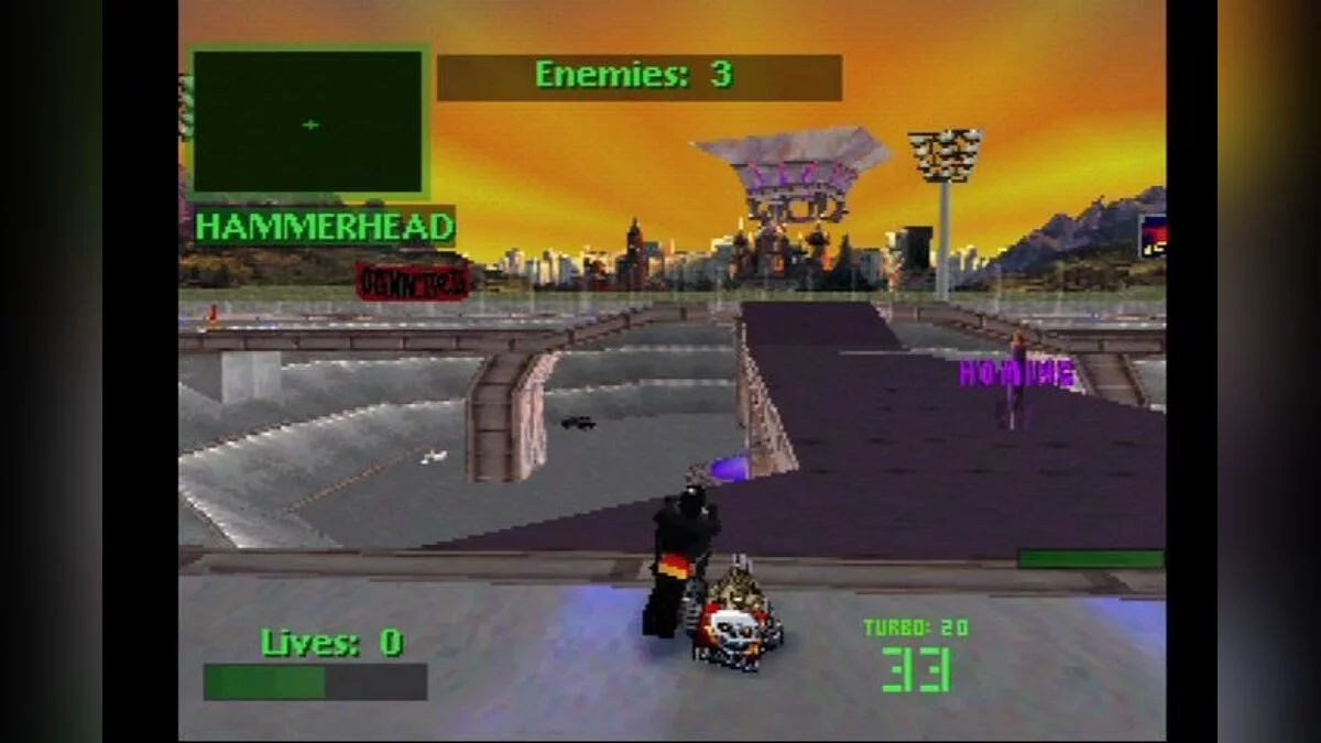 Скриншот из игры Twisted Metal 2 - 4