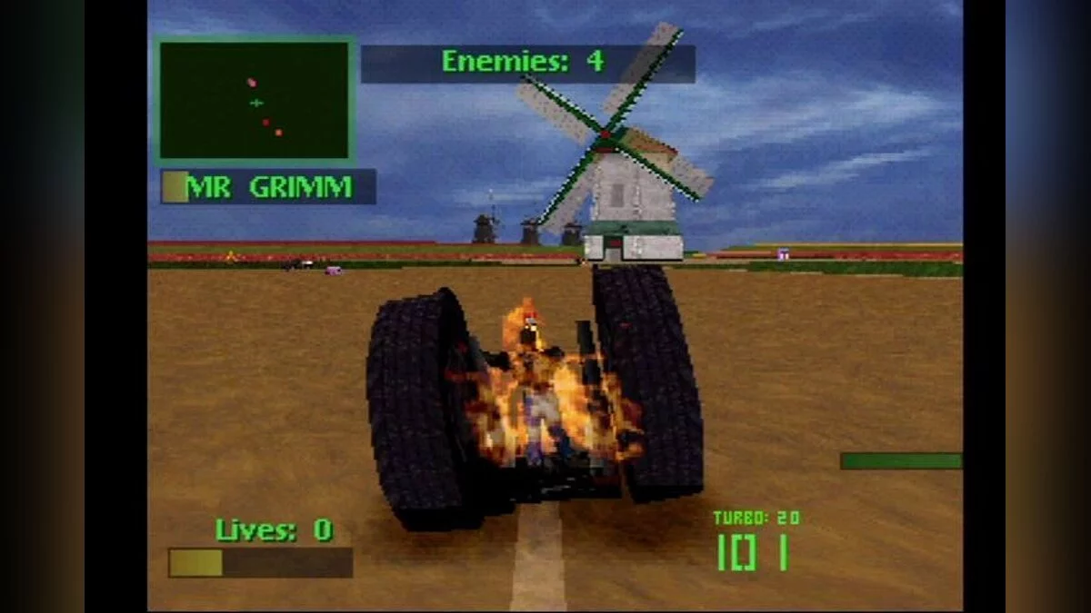 Скриншот из игры Twisted Metal 2 - 10