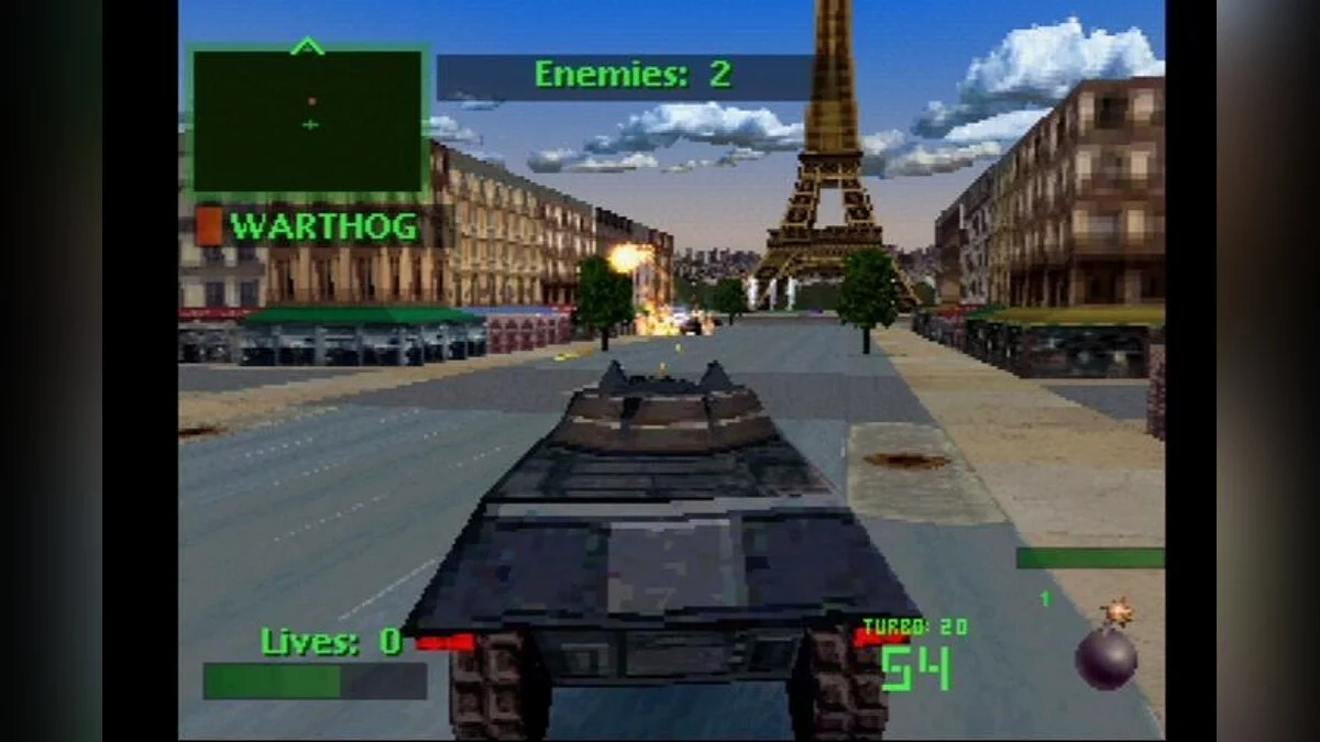 Скриншот из игры Twisted Metal 2 - 14