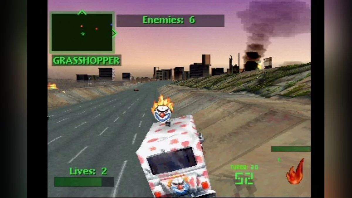 Скриншот из игры Twisted Metal 2 - 6