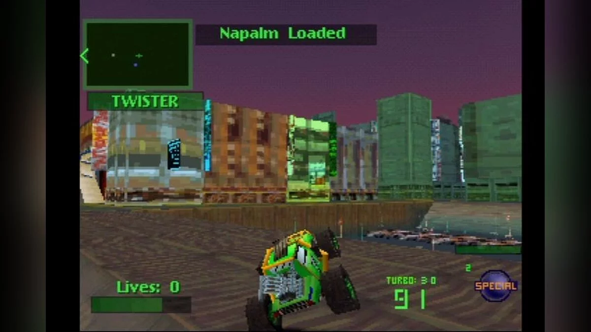 Скриншот из игры Twisted Metal 2 - 21