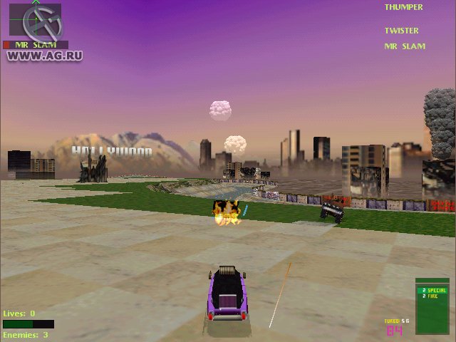 Скриншот из игры Twisted Metal 2 - 34