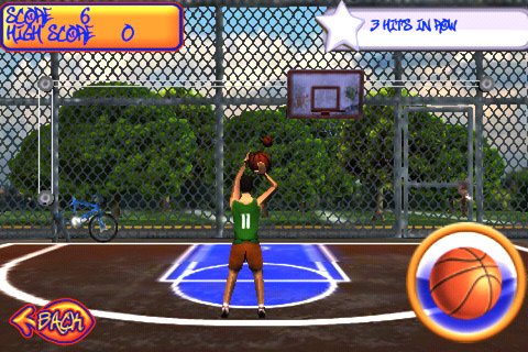 Скриншот из игры BasketBall Crazy Hoop - 4