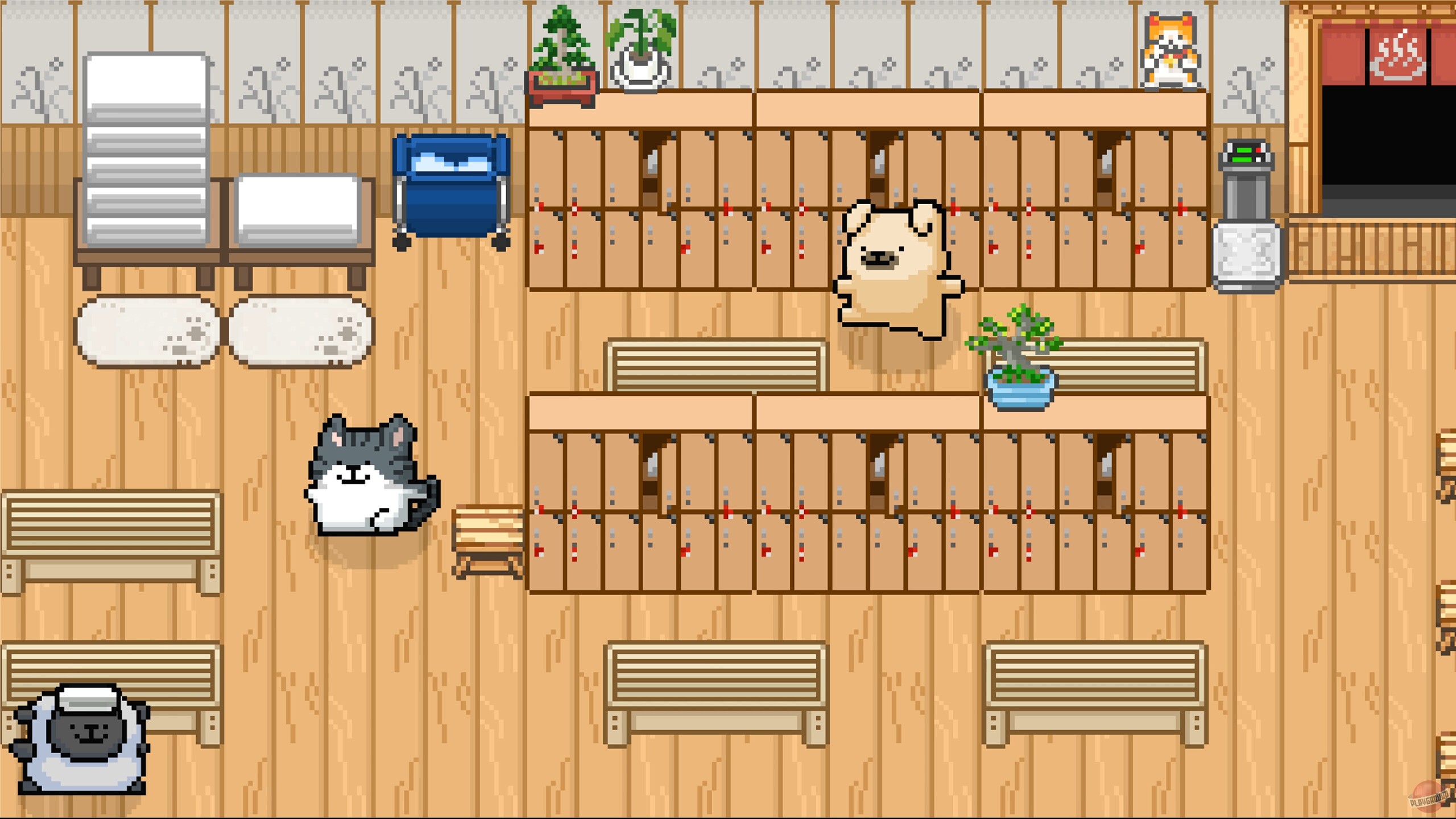 Скриншот из игры Maltese's Fluffy Onsen - 3