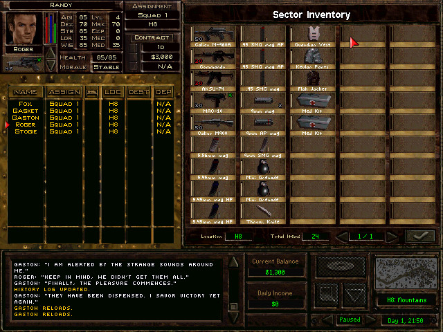 Скриншот из игры Jagged Alliance 2: Unfinished Business - 15