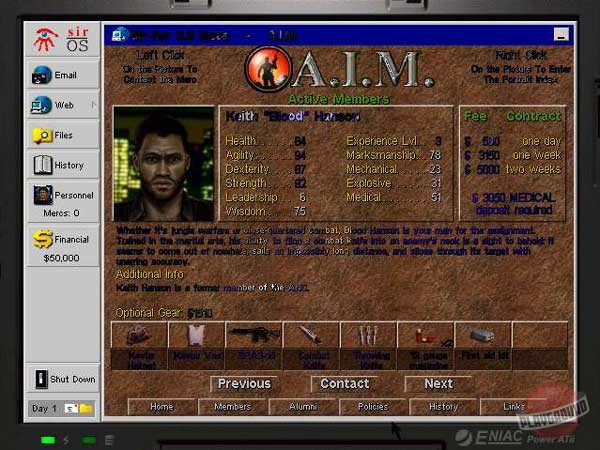 Скриншот из игры Jagged Alliance 2 - 32