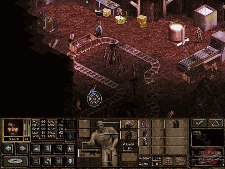 Скриншот из игры Jagged Alliance 2 - 39