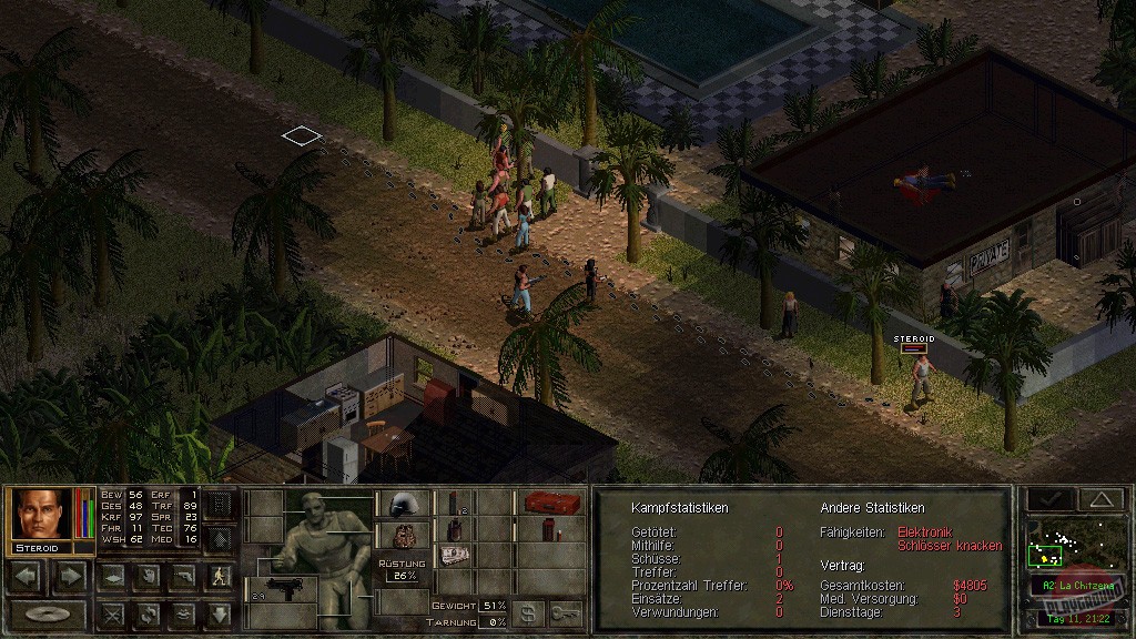 Скриншот из игры Jagged Alliance 2 - 44
