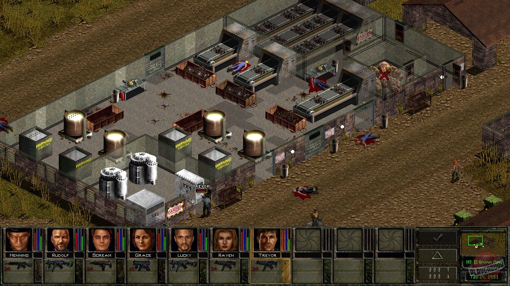 Скриншот из игры Jagged Alliance 2 - 41