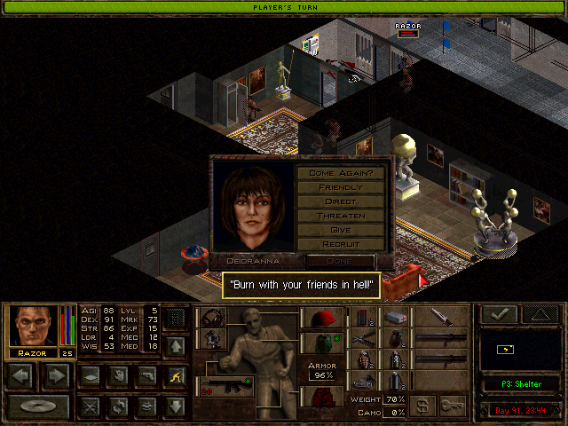 Скриншот из игры Jagged Alliance 2 - 65