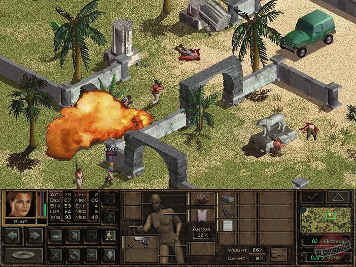 Скриншот из игры Jagged Alliance 2 - 34