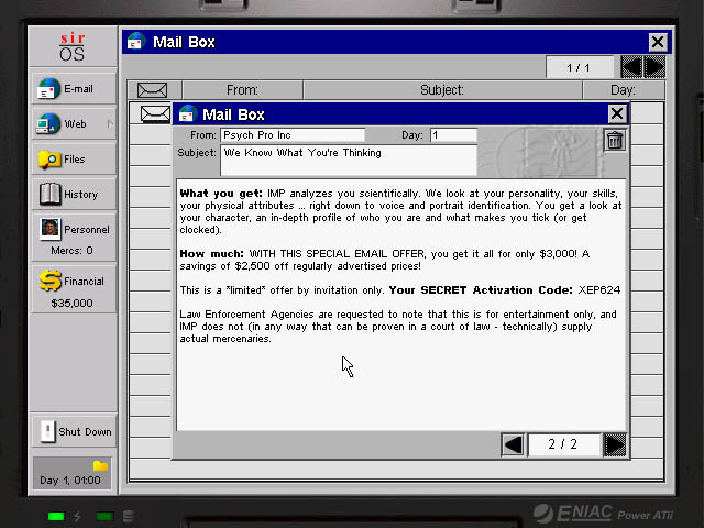 Скриншот из игры Jagged Alliance 2 - 58