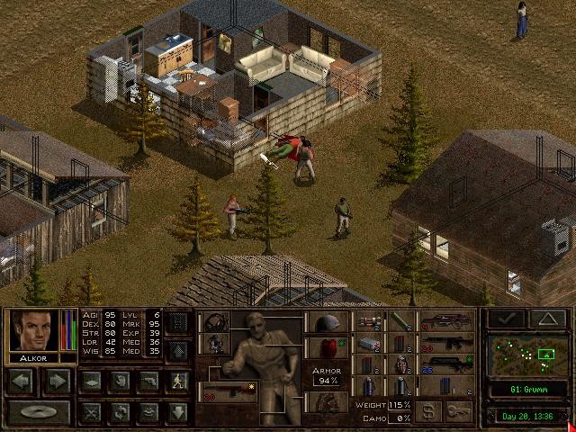 Скриншот из игры Jagged Alliance 2 - 38
