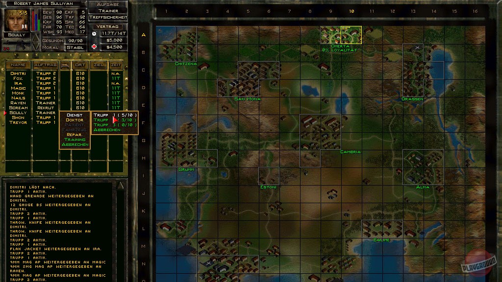 Скриншот из игры Jagged Alliance 2 - 29