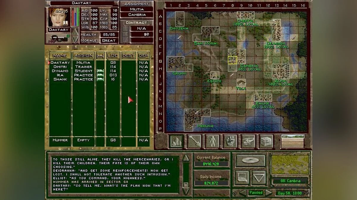 Скриншот из игры Jagged Alliance 2 - 13