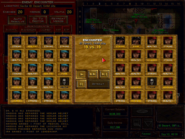 Скриншот из игры Jagged Alliance 2 - 21