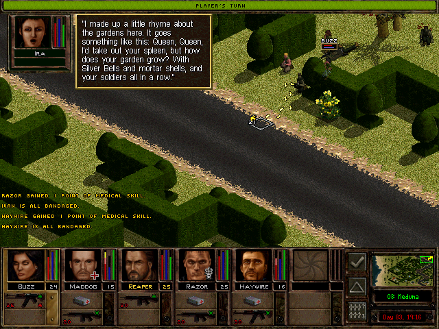 Скриншот из игры Jagged Alliance 2 - 45