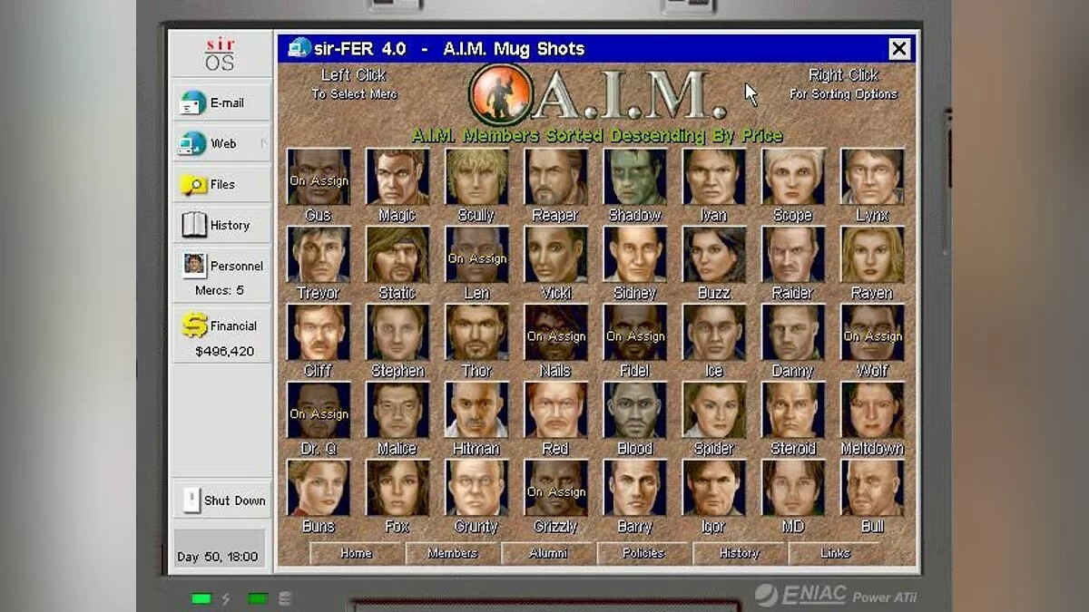 Скриншот из игры Jagged Alliance 2 - 8