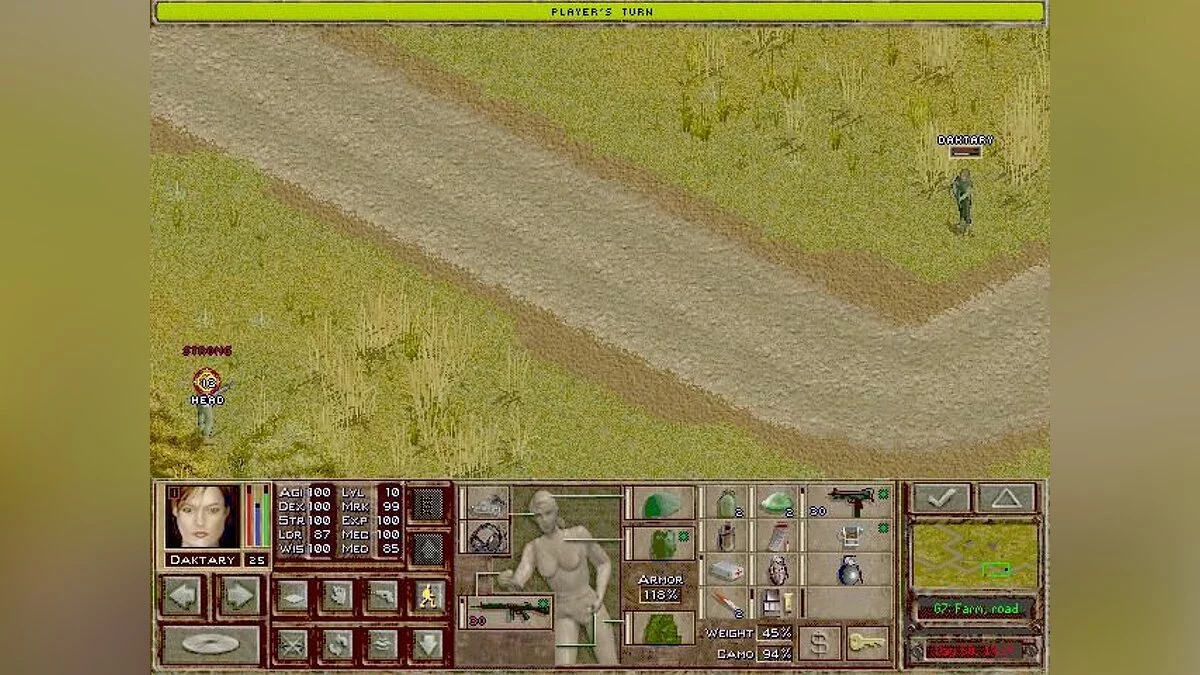 Скриншот из игры Jagged Alliance 2 - 16