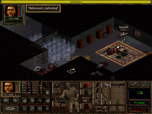 Скриншот из игры Jagged Alliance 2 - 43