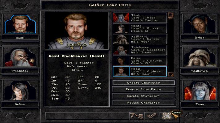 Скриншот из игры Wizardry 8 - 33