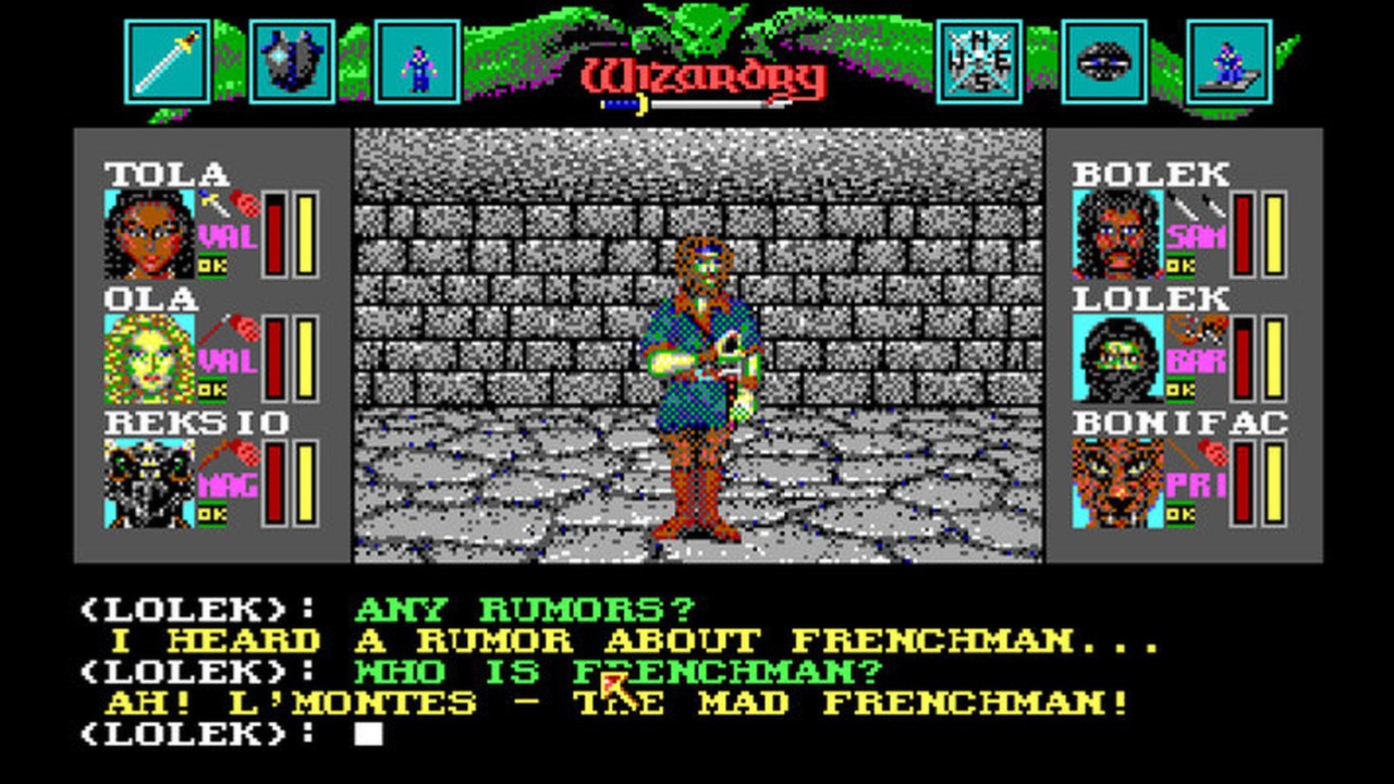 Скриншот из игры Wizardry 6: Bane of the Cosmic Forge - 22