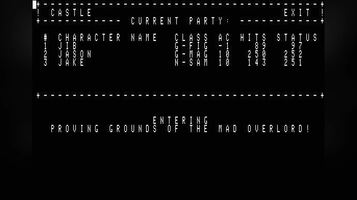 Скриншот из игры Wizardry: Proving Grounds of the Mad Overlord - 27
