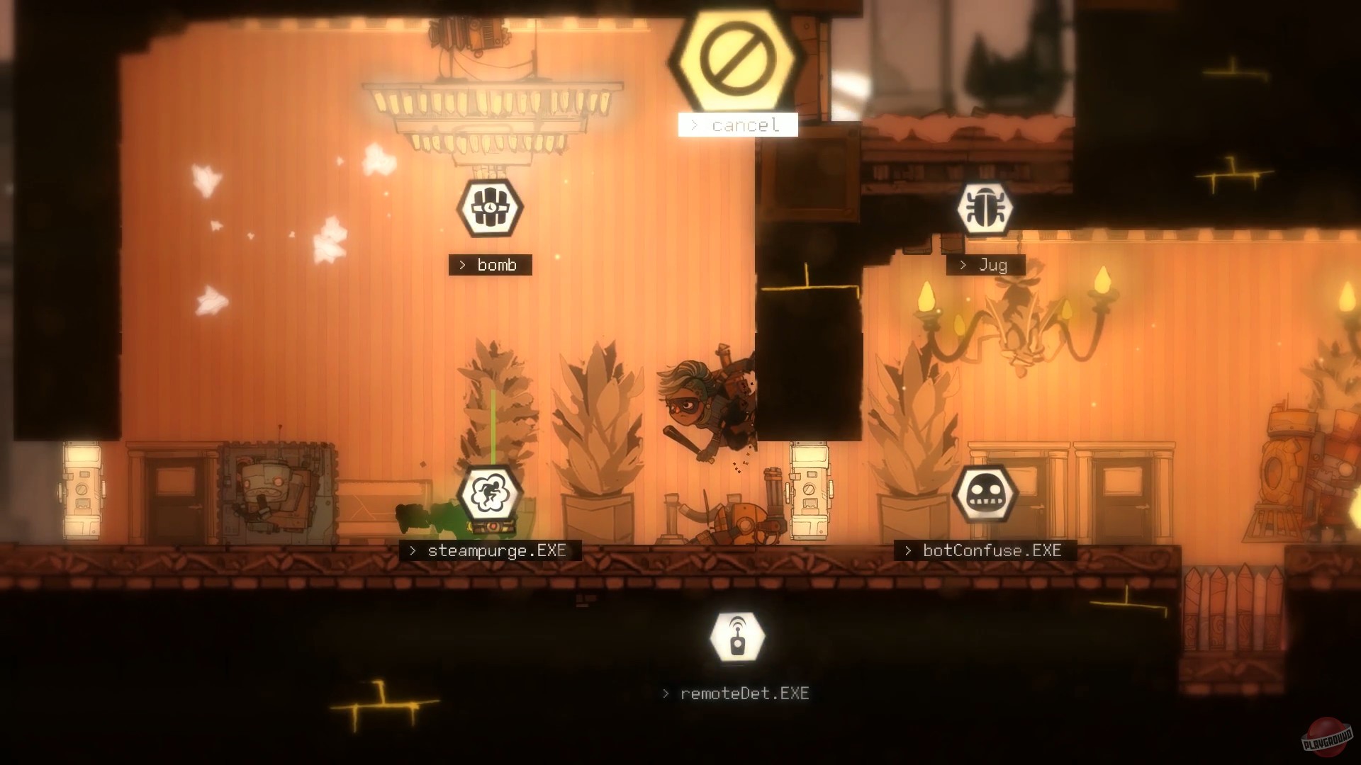 Скриншот из игры The Swindle - 24