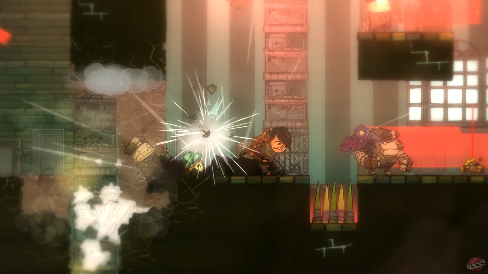 Скриншот из игры The Swindle - 9