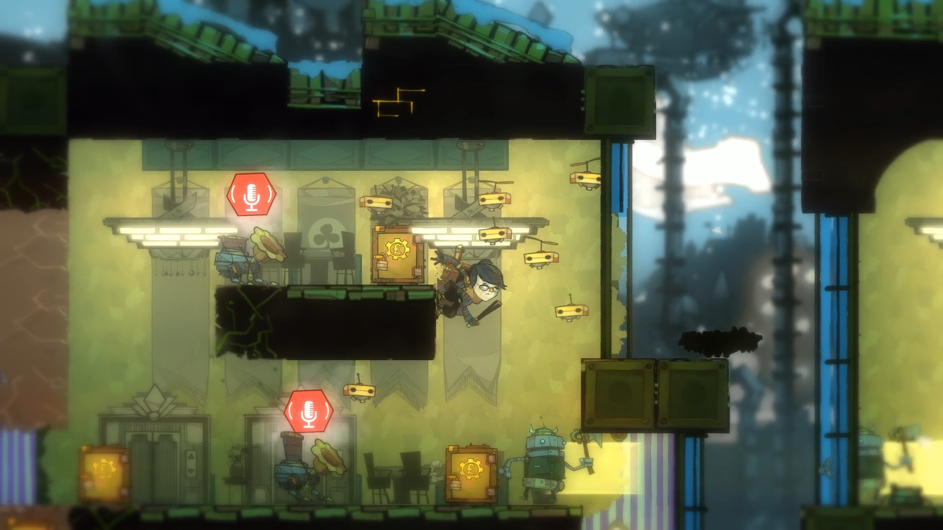 Скриншот из игры The Swindle - 63