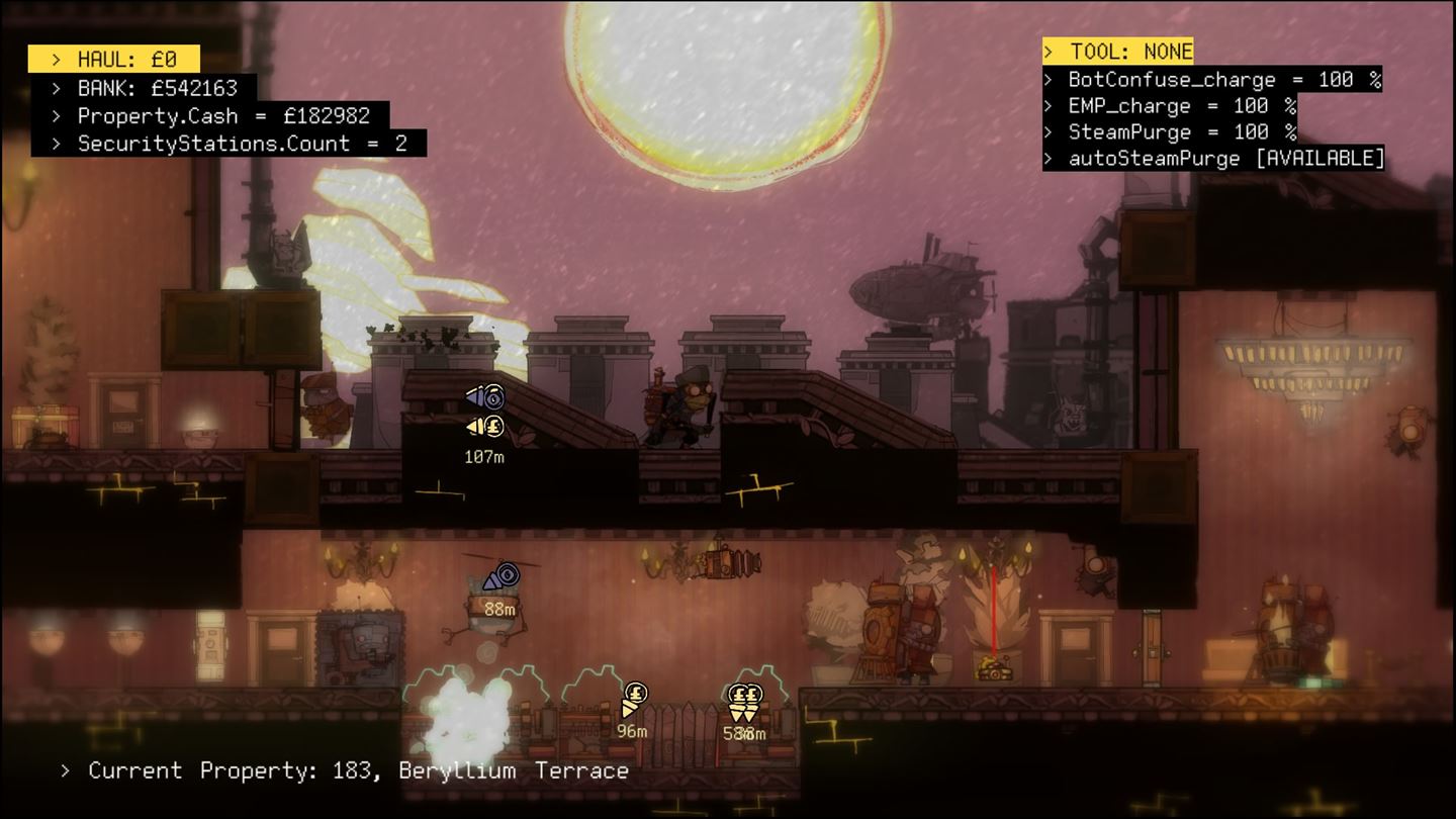Скриншот из игры The Swindle - 62
