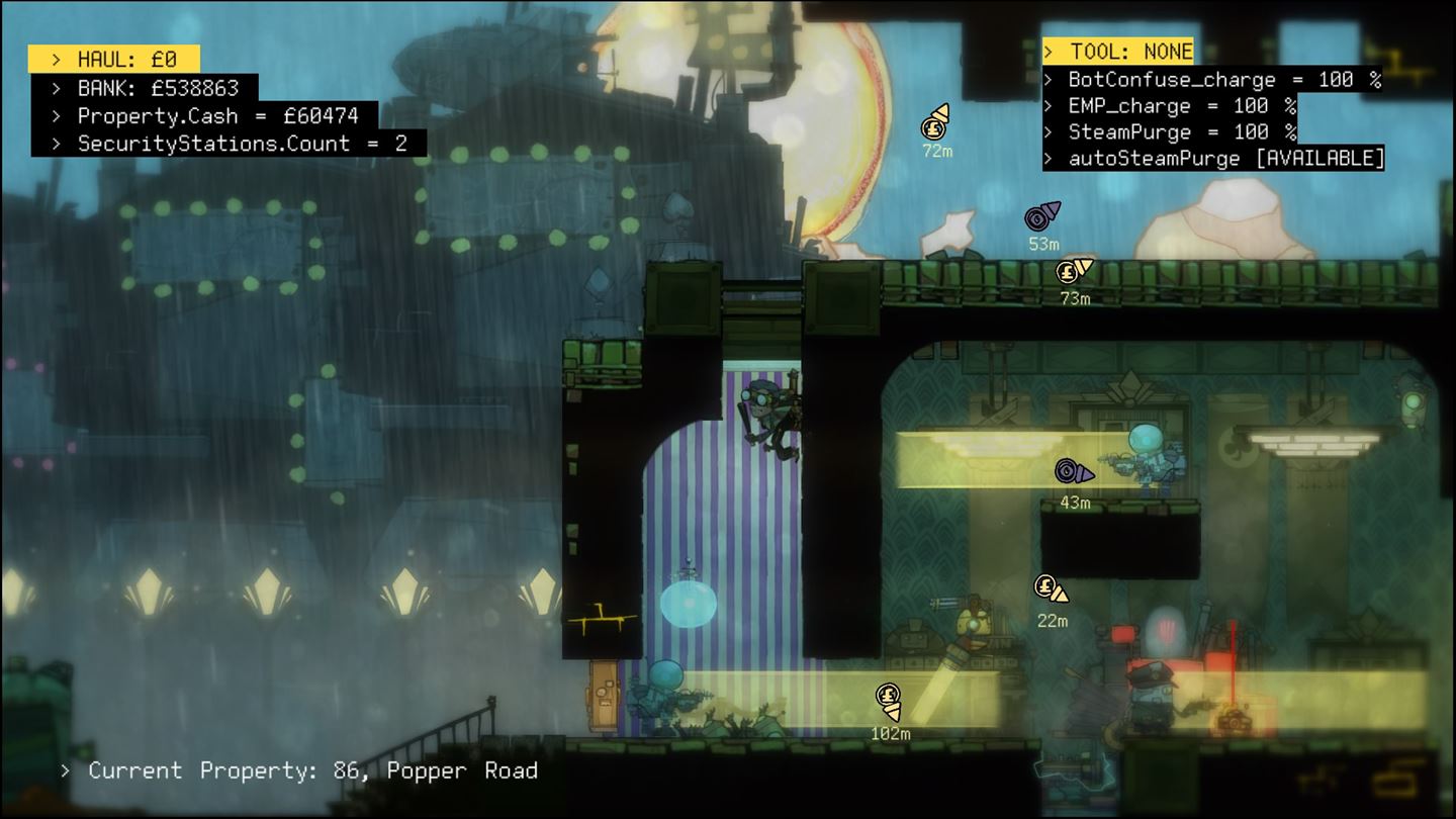 Скриншот из игры The Swindle - 56
