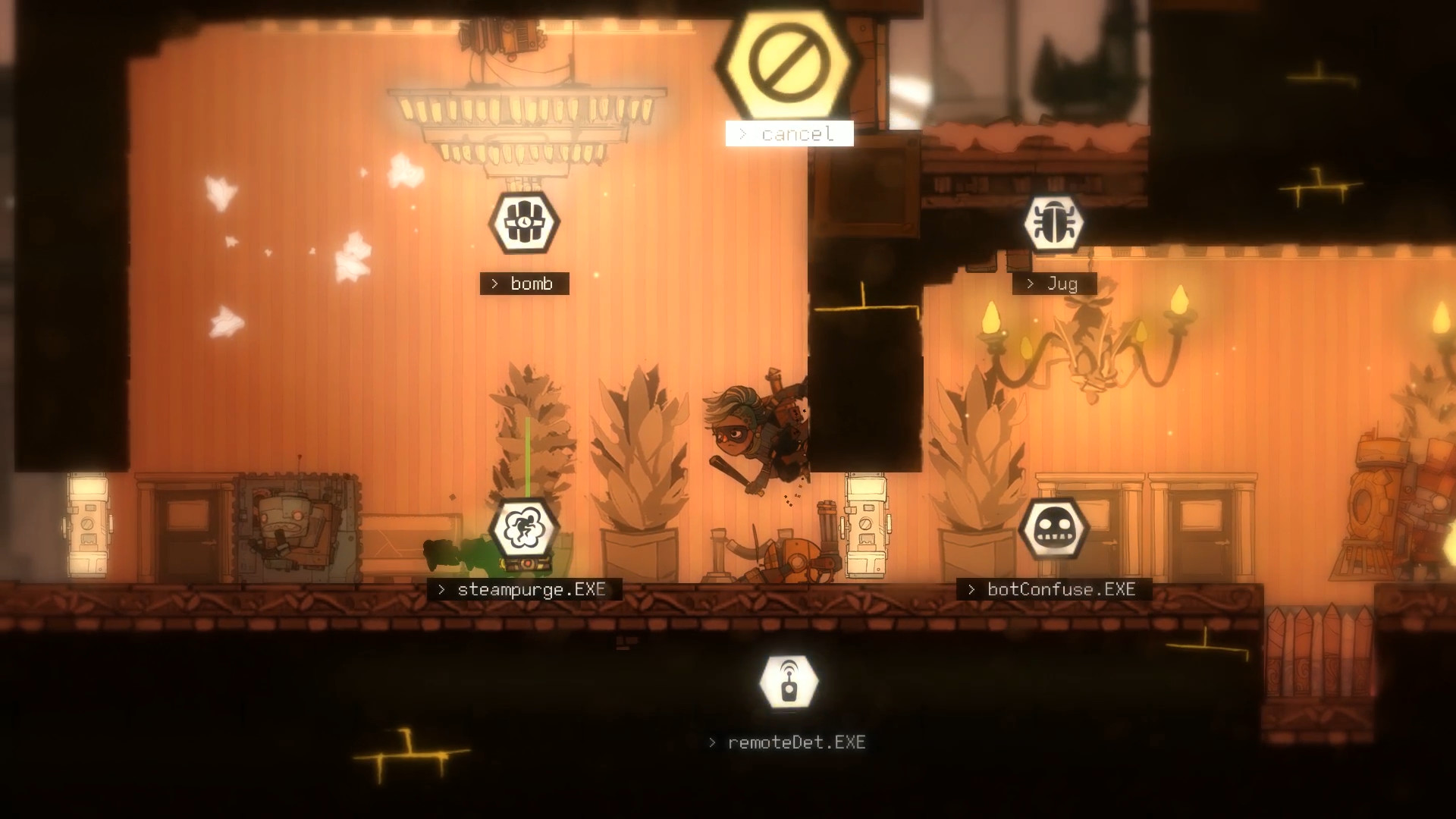 Скриншот из игры The Swindle - 45