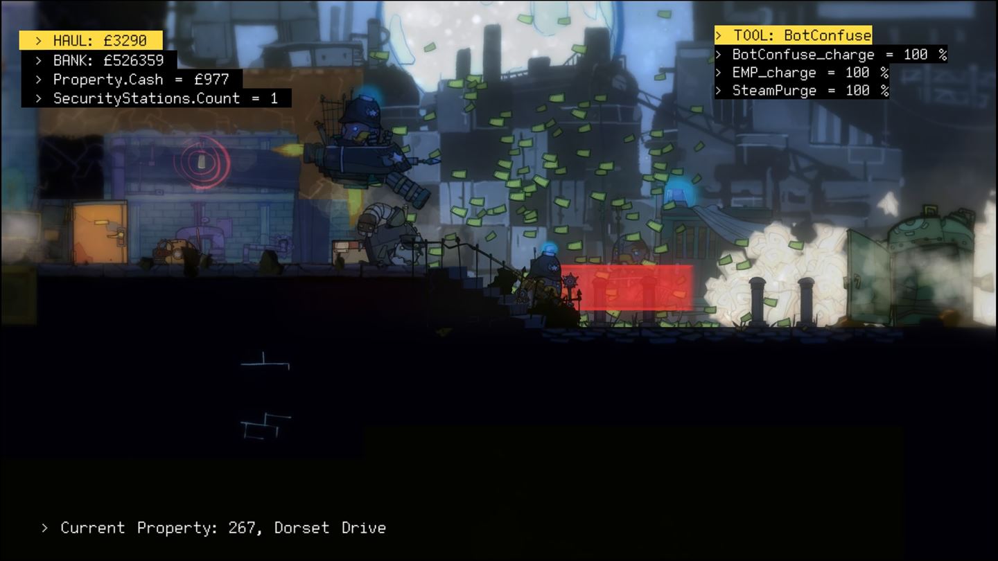 Скриншот из игры The Swindle - 36