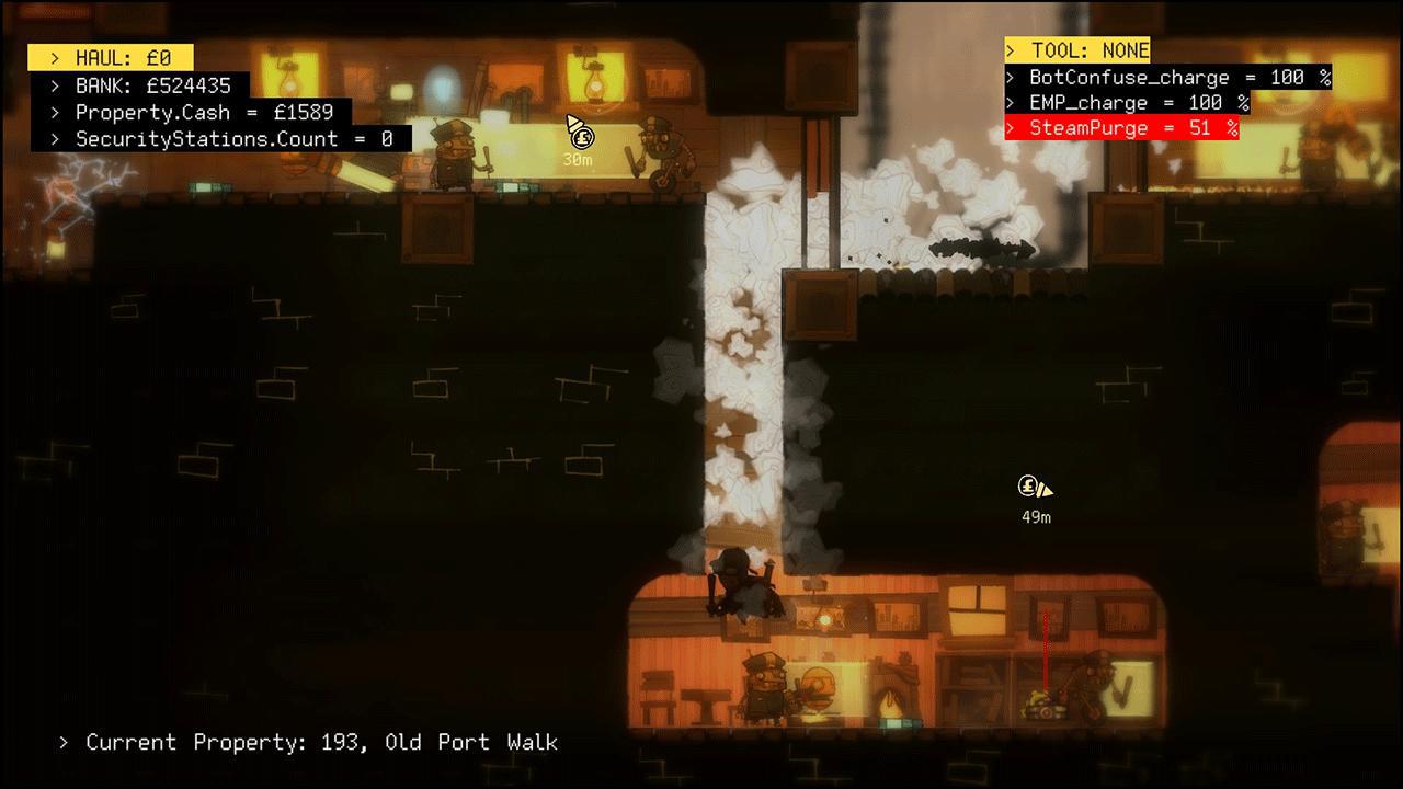 Скриншот из игры The Swindle - 22