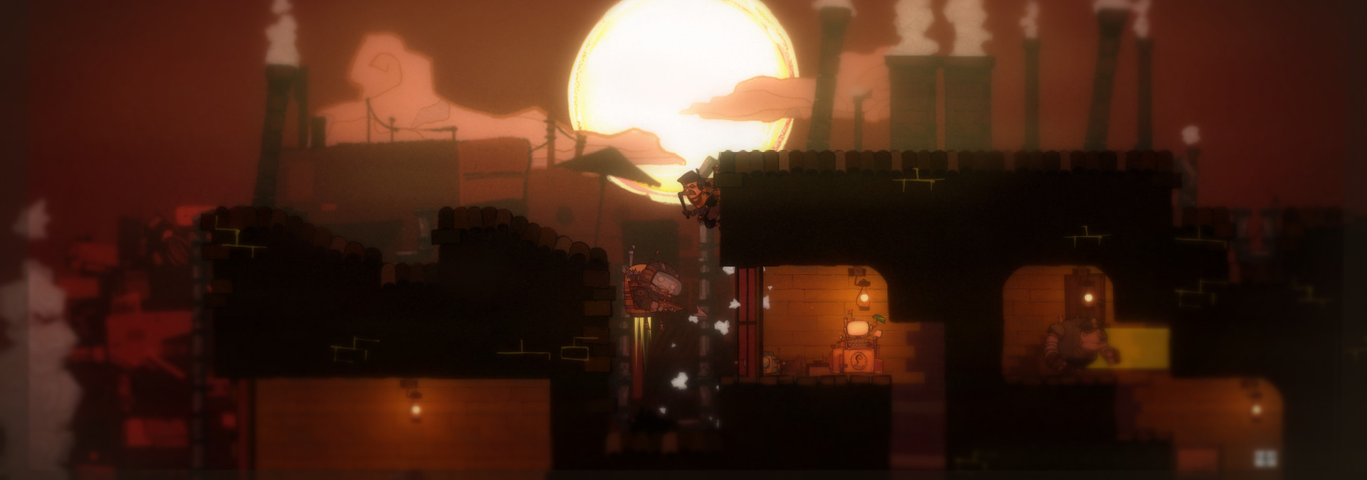 Скриншот из игры The Swindle - 1