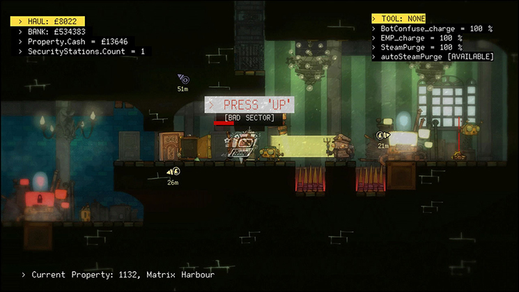 Скриншот из игры The Swindle - 35