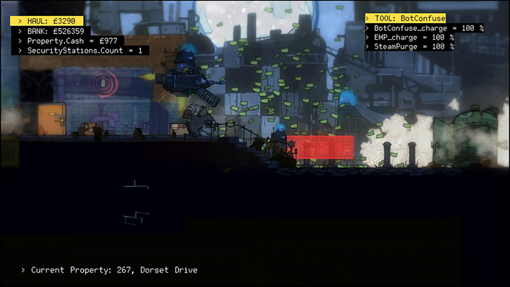 Скриншот из игры The Swindle - 64