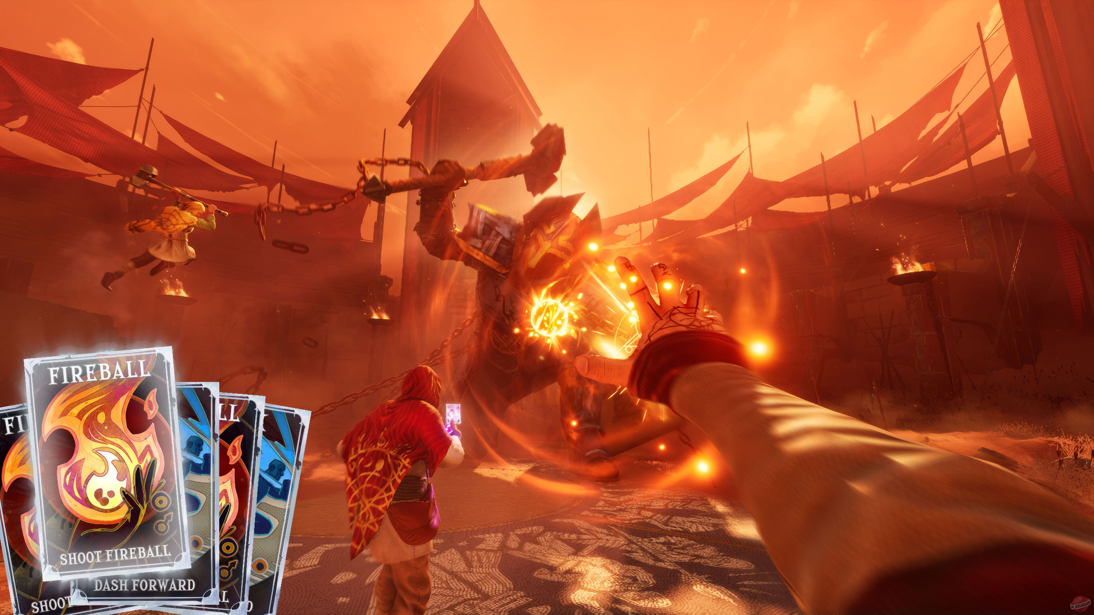 Скриншот из игры Deckmancers - 1