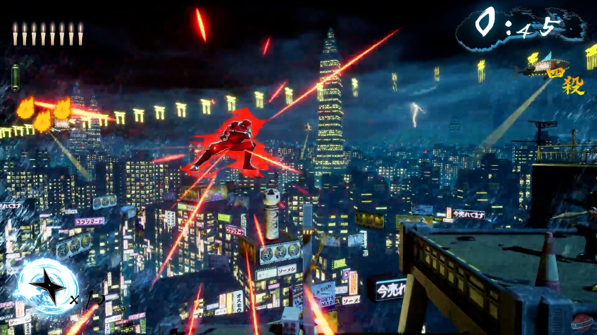 Скриншот из игры Ninja Slayer: Neo-Saitama In Flames - 2