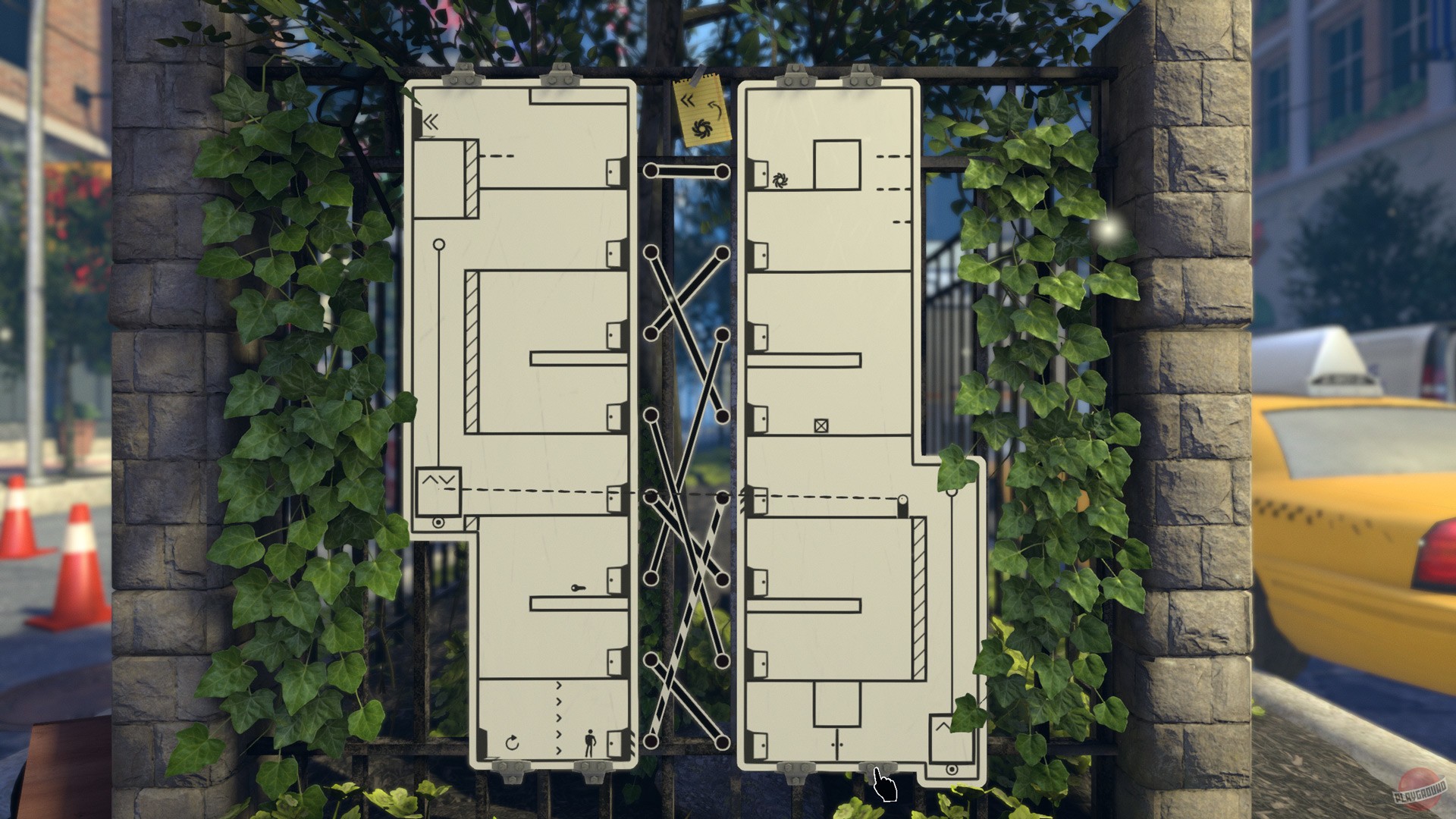 Скриншот из игры The Pedestrian - 24