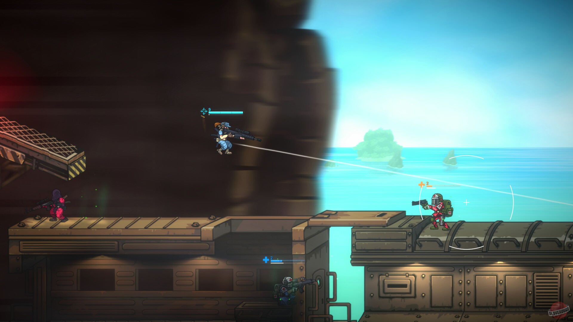 Скриншот из игры Strike Force Heroes - 17