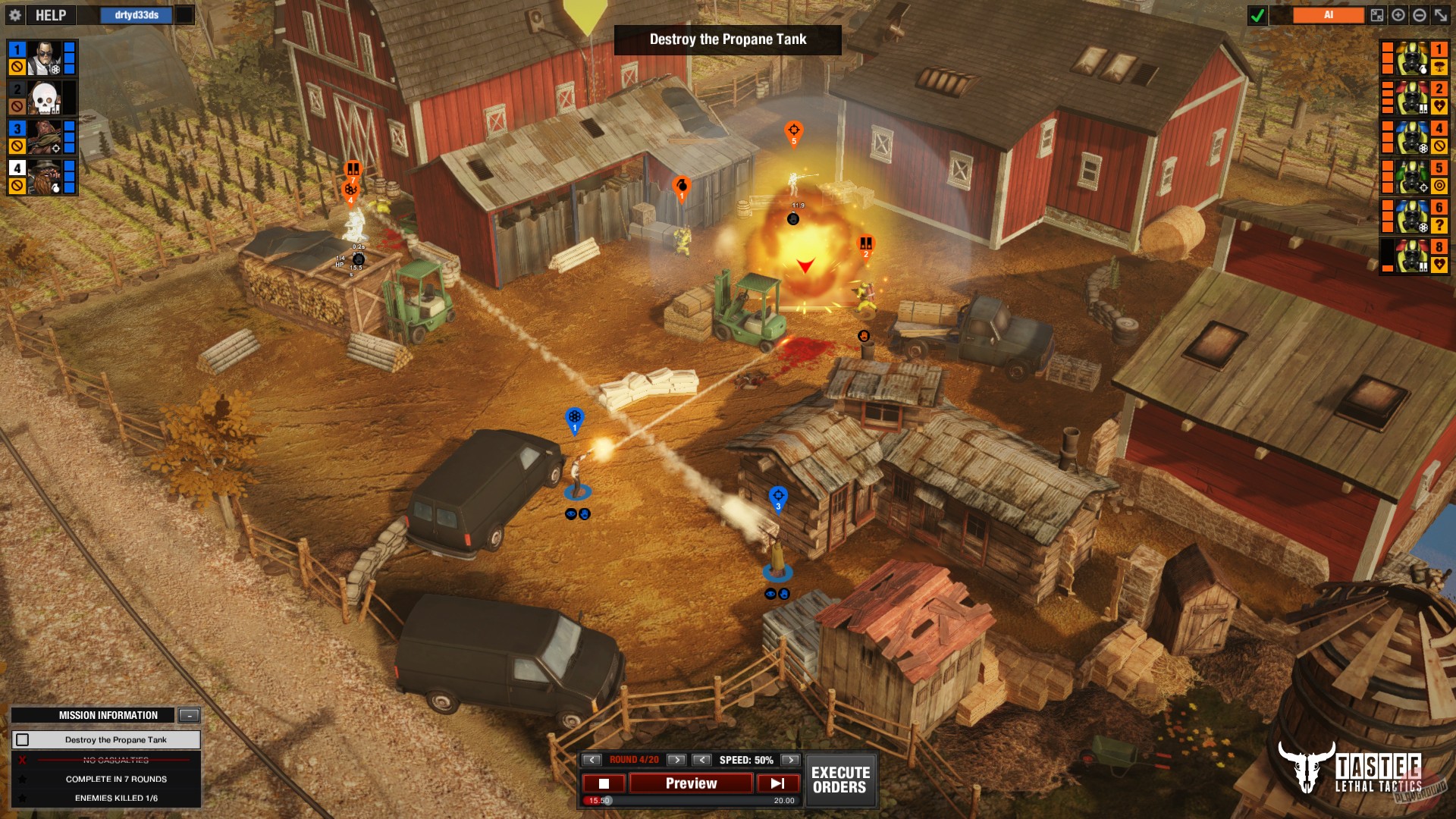 Скриншот из игры TASTEE: Lethal Tactics - 24
