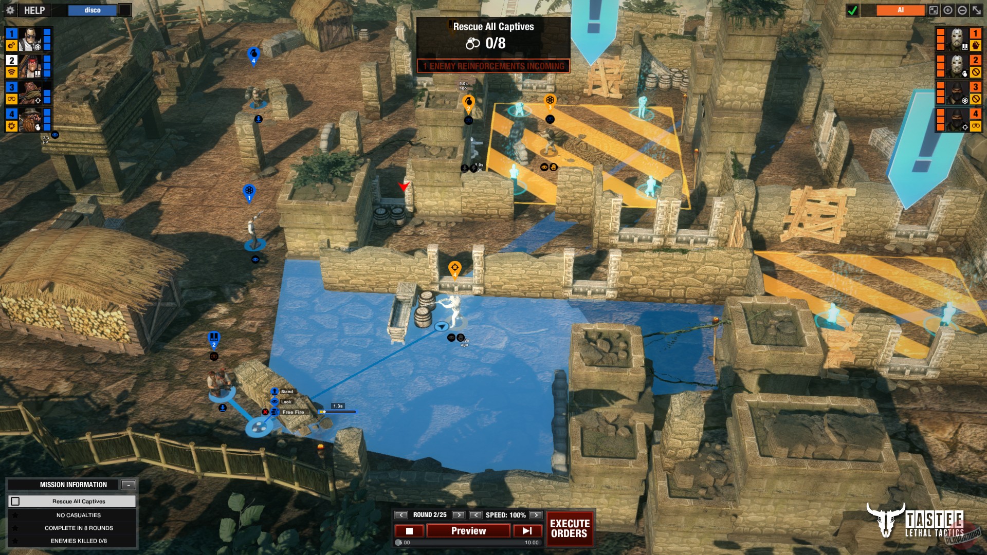 Скриншот из игры TASTEE: Lethal Tactics - 14