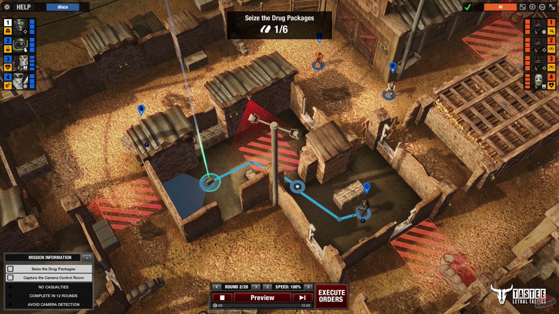 Скриншот из игры TASTEE: Lethal Tactics - 18