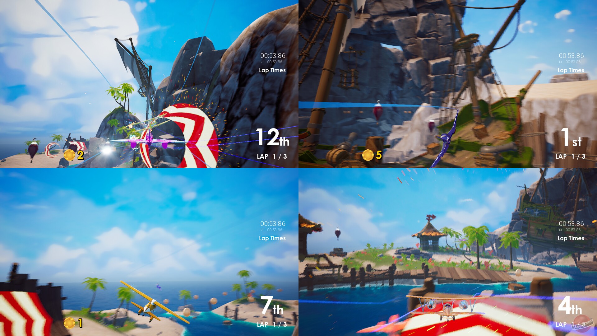 Скриншот из игры Couch Planes - 1