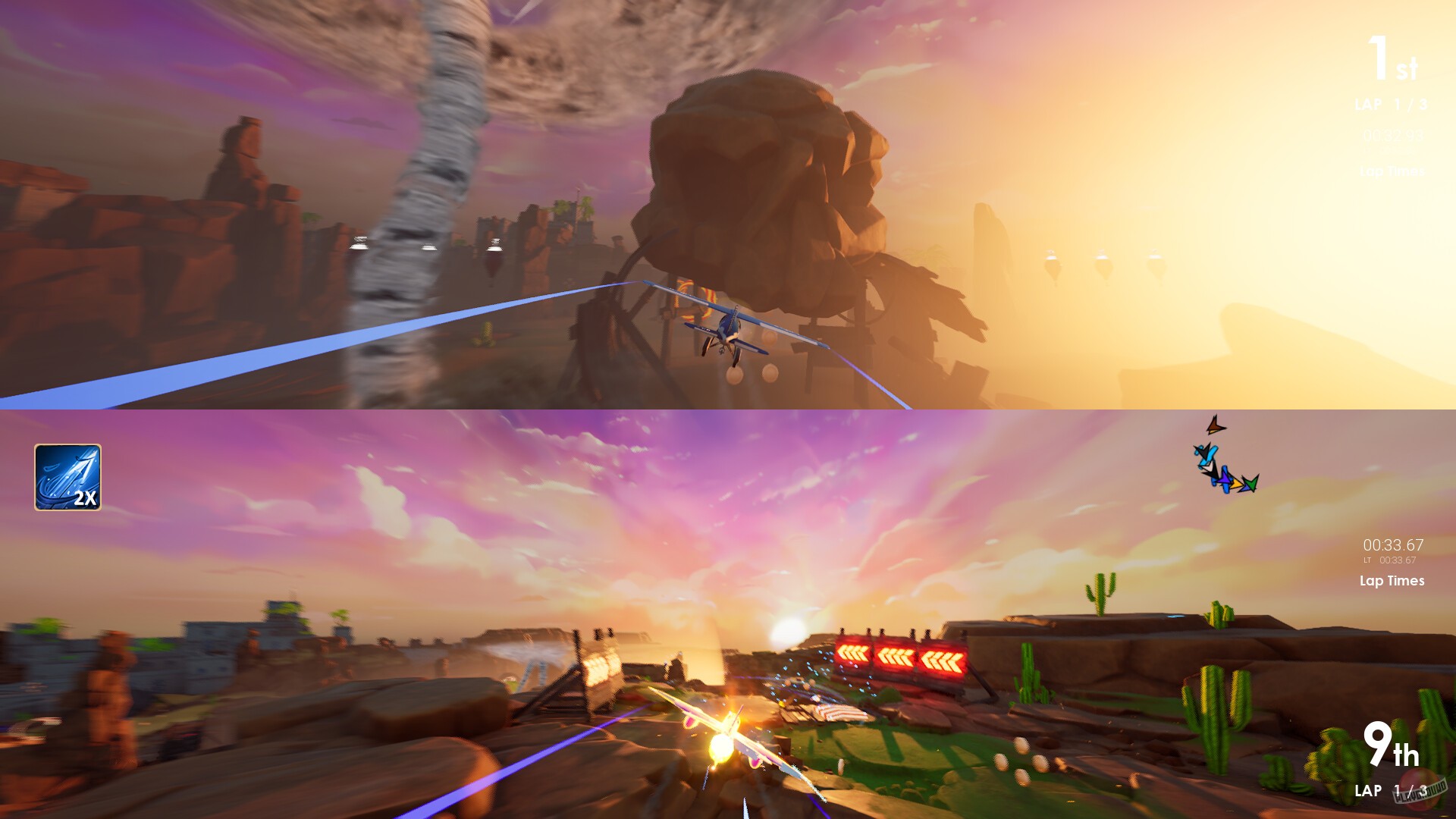 Скриншот из игры Couch Planes - 5