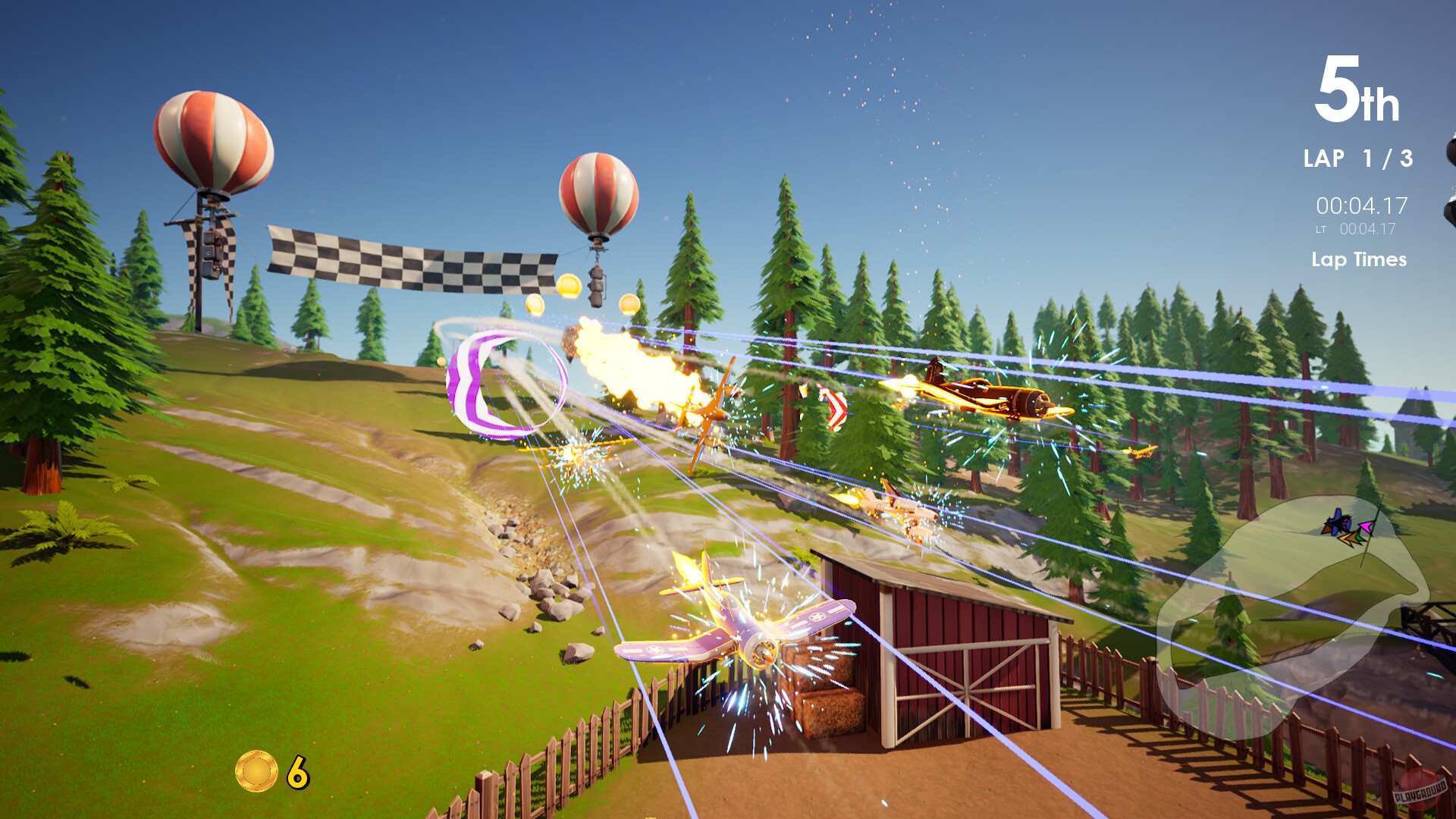 Скриншот из игры Couch Planes - 4