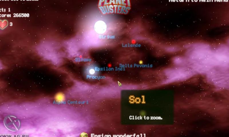 Скриншот из игры Planet Busters - 6